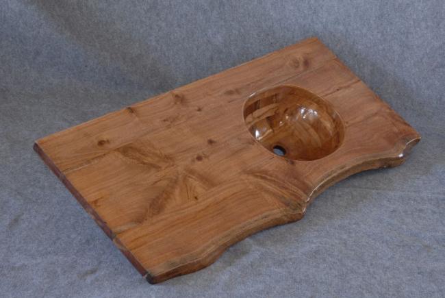 Rustic Cypress Counter Basin.JPG