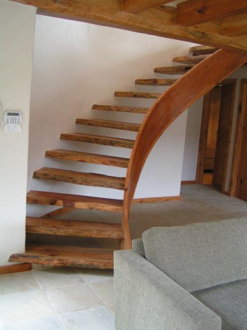 Stone Pine Rustic Staircase.JPG