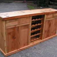 Oregon Pine cabinet with Wine Rack slot.jpg